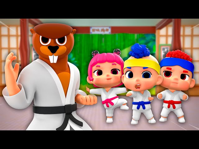 Karate Trrr-Ra-Ta-Ta with Baby DB | D Billions Kids Songs