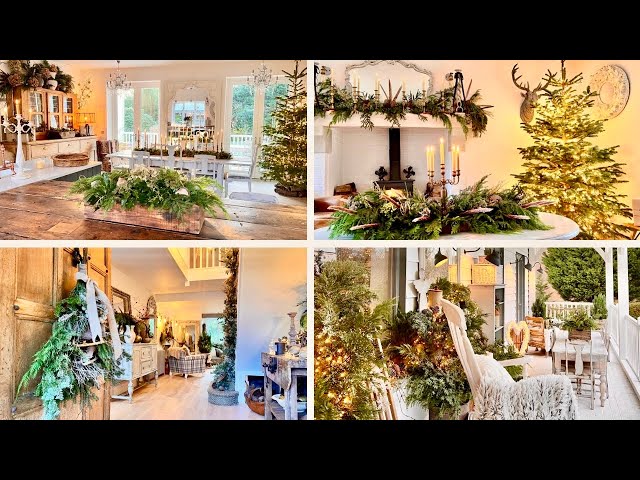 Rustic Christmas Home Tour🌲 Thrifted & Natural Holiday Decor Ideas | Ep 7