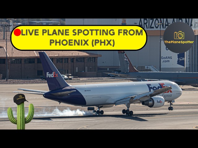 🔴 LIVE Plane Spotting | Phoenix Sky Harbor International Airport (PHX) ✈️ | 4/9/26