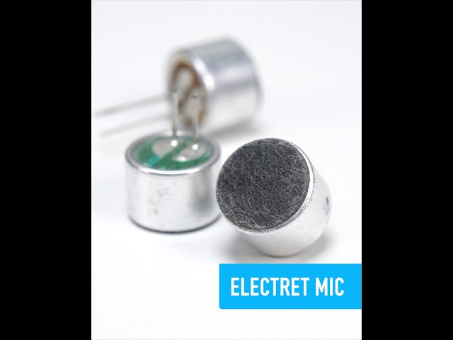 Electret Mic Teardown - Collin’s Lab Notes #adafruit #collinslabnotes