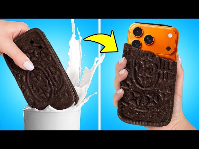 Awesome Cookie Phone Case | Polymer Clay DIY