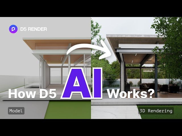 AI Architecture Rendering | Explore how fast this AI animates your architectural designs