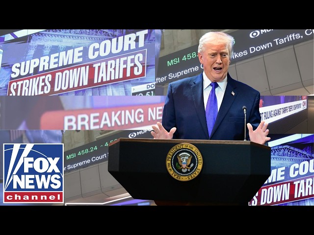 SUPREME SCOLDING: Trump lashes out at SCOTUS after 'deeply disappointing' ruling on tariffs