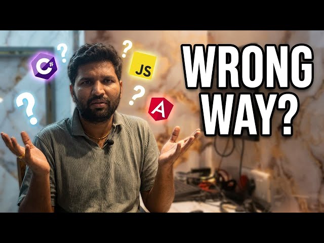 You’re Learning Programming WRONG (C# vs JS vs Angular)