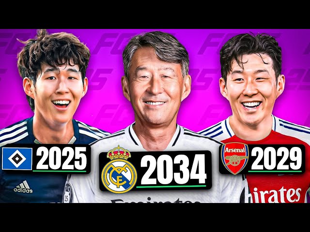 I Replayed the Career of Heung Min Son…