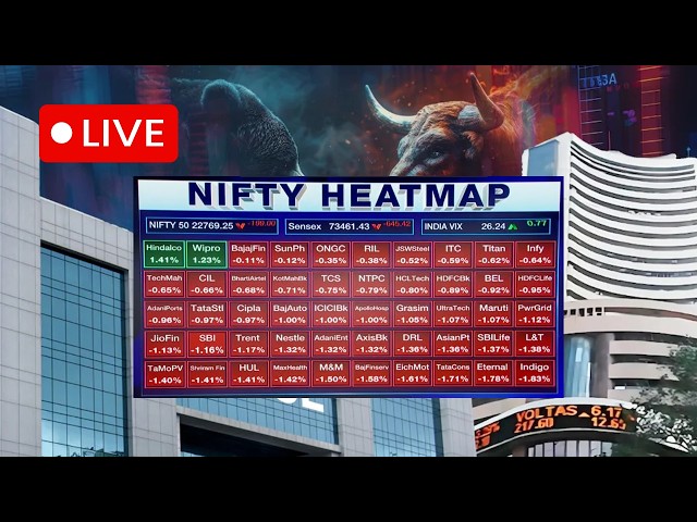 Stock Market News LIVE Updates:  Nifty Falls 200, Sensex Open 650 Points Lower