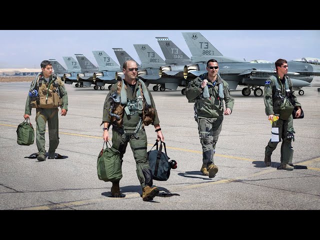 A Day in Life of US Air Force Best Pilots Flying Most Feared Fighter Jets