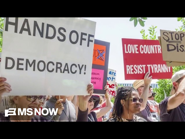 Joe: Real conservatives are joining the protests and saying we agree that in U.S. there are no kings