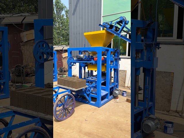 qt4-26 full automatic industrial solid bricks making machine for concrete pavers