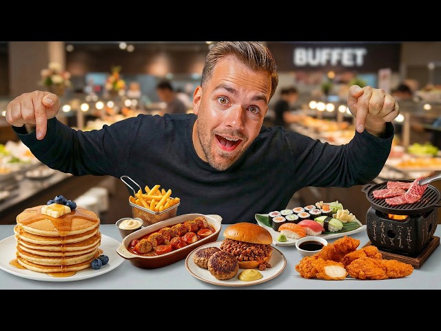 Ich teste die BESTEN All You Can Eat Restaurants 🫨🍽️ (noch besser als letztes Mal)
