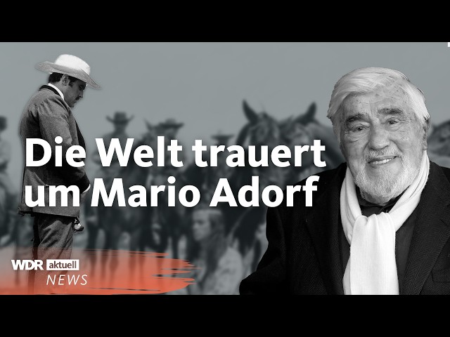 Schauspiellegende Mario Adorf ist tot: Deshalb bleibt er unvergessen | WDR aktuell