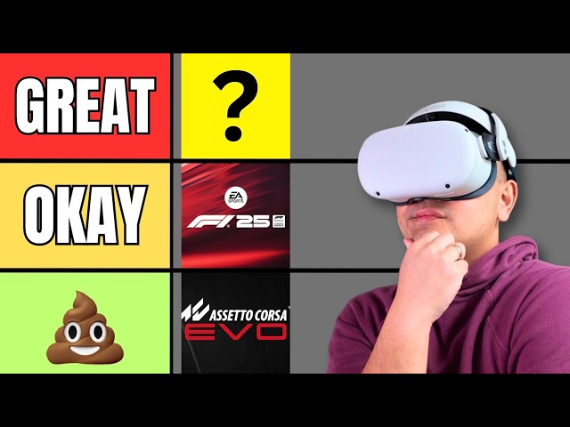 I Ranked EVERY F1 VR Game