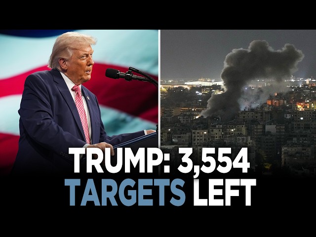 Trump: 3,554 Targets Left In Iran, Rubio: We Don't Need Ground Troops - The Hill | NEWSNATION