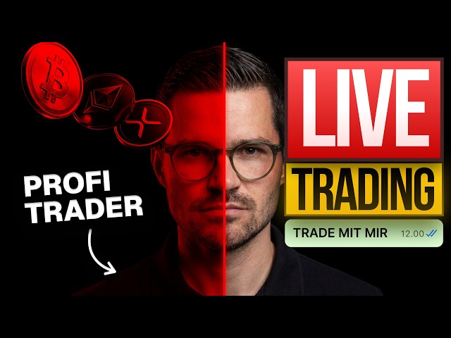 Bitcoin LIVE-Trading: Ich zeige meine EINSTIEGE, EXAKTE Strategie & was heute WIRKLICH passiert!
