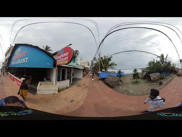 IFFT - 360°: "KOVALAM" WALK-THROUGH (4K), PART (1) #KOVALAM #KERALA #TRIVANDRUM