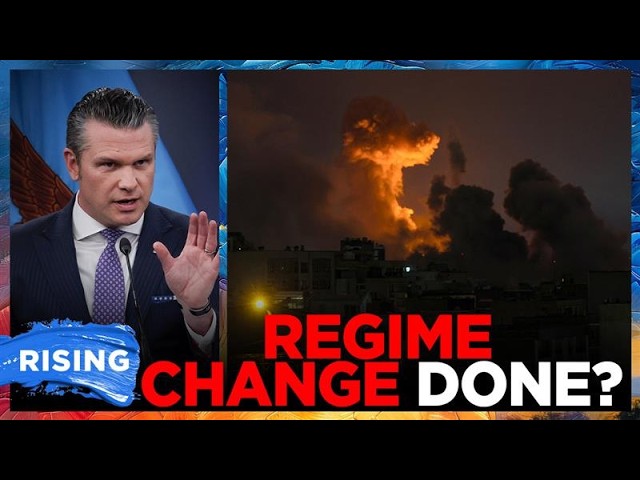 Hegseth DECLARES Regime Has CHANGED In Iran (Plus: Eric Swalwell Files RELEASING?!) | RISING