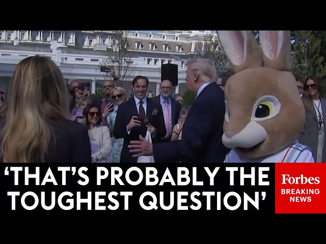 'Who's A Lower IQ Person—Biden Or Kamala?': Trump Polls Attendees To White House Easter Egg Hunt