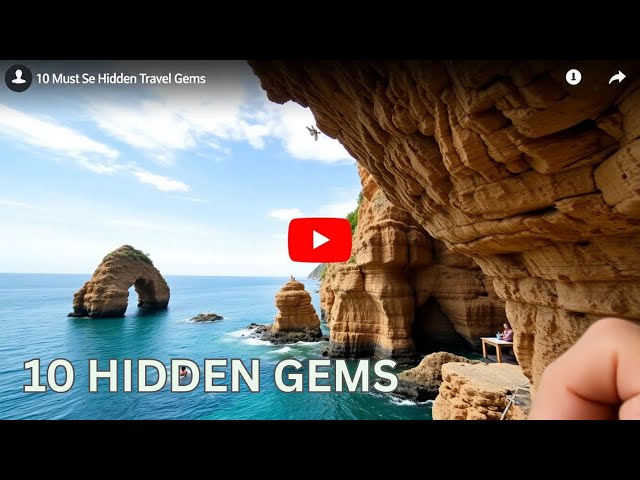 10 Hidden Travel Gems You Must See 🌎 | Secret Bucket List Destinations