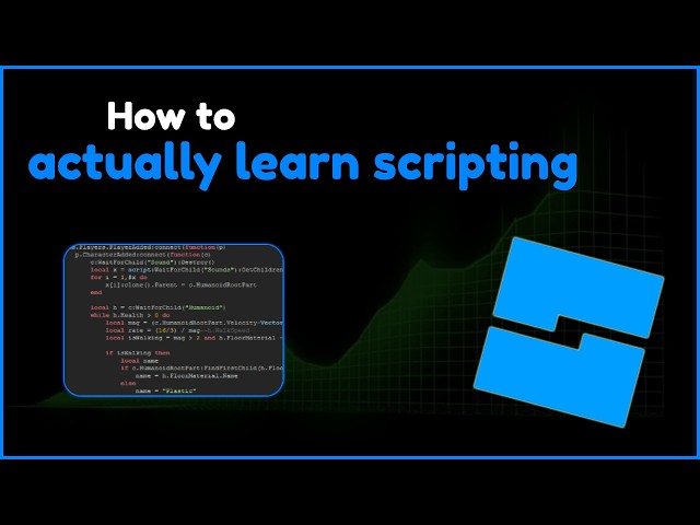 Learning scripting on roblox is easy, actually