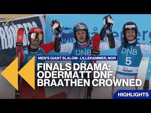 Chaos in Lillehammer: Odermatt Out, Braathen Takes Everything 🏆 | Highlights | FIS Alpine