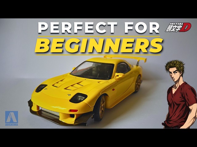 Best Scale Model for Beginners | Keisuke’s Initial D RX-7 Full Build