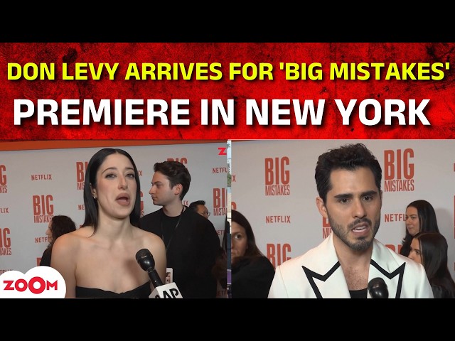 Hollywood News LIVE | Don Levy along with team 'Big Mistakes' arrive for New York premiere!