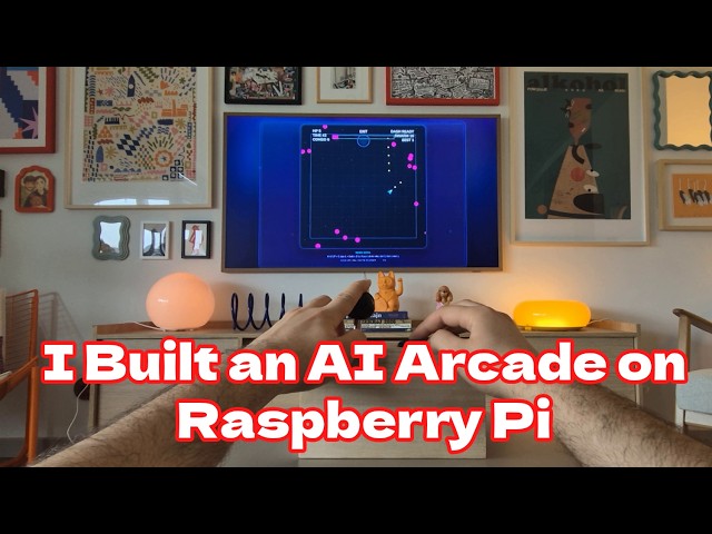 This Raspberry Pi Arcade Generates New Games with AI