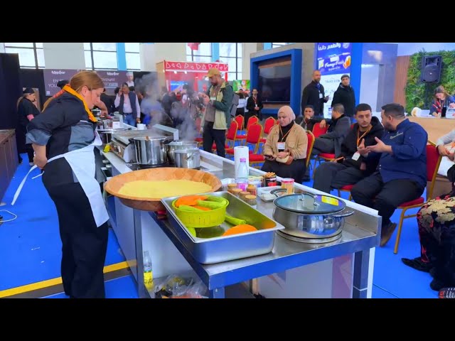 شاهد جناح المطاعم والمشروبات بالمعرض الدولي لخدمات الفنادق والمطاعم بالجزائر العاصمة HORECA EXPO