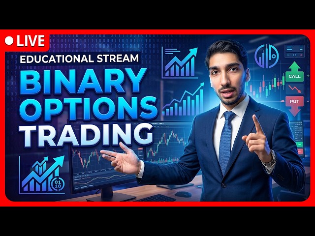 HIGH-PROBABILITY TRADES ! Live Binary Options Trading ! Binary Options Education