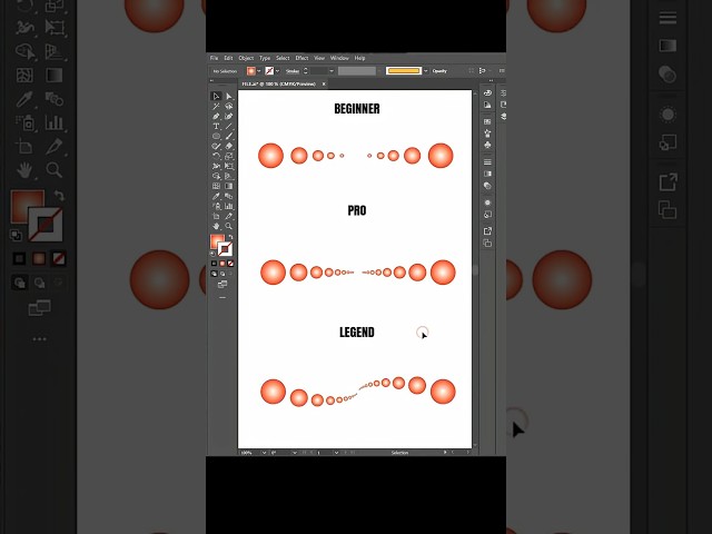 🔥Transform Tool in Illustrator 2026 🤯 Beginner vs Pro #shorts #viral #trrending #youtubeshorts