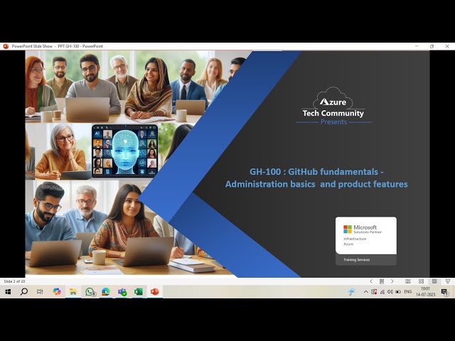 GH-100 GitHub fundamentals - Administration basics and product features (Part-1)