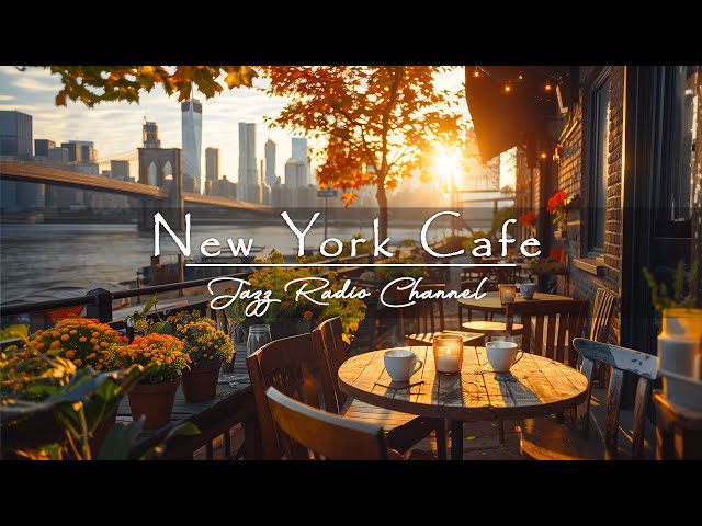 New Yorker Coffee-Shop-Ambiente – Süße Bossa Nova-Jazzmusik zum Arbeiten, Lernen und Entspannen