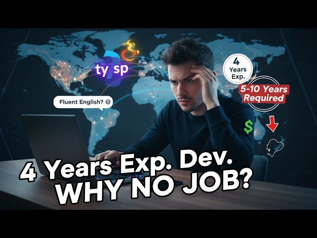 Why I Can't Find a Developer Job (My 4 Biggest Challenges)