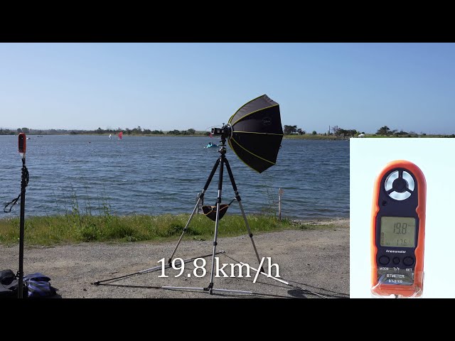 I tested the wind-resisting stable tripod!