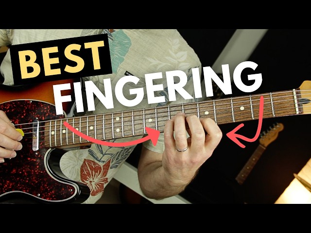Easier Guitar Scales (Finger Placement Rule for a Smoother Sound)