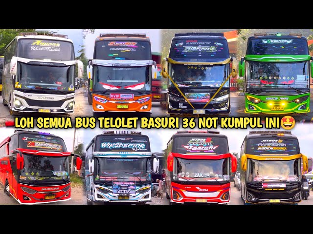 RAME FULL BUS TELOLET BASURI🥳 Hunting Bus Trip Anyer Di Pusat Oleh Oleh CM7👏