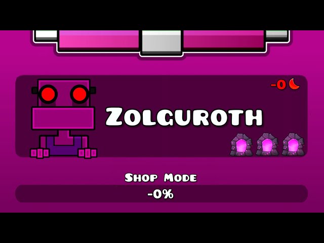 SHOP DASH (All Shopkeeper Levels 1~8 / All Coins) | Geometry Dash Shops