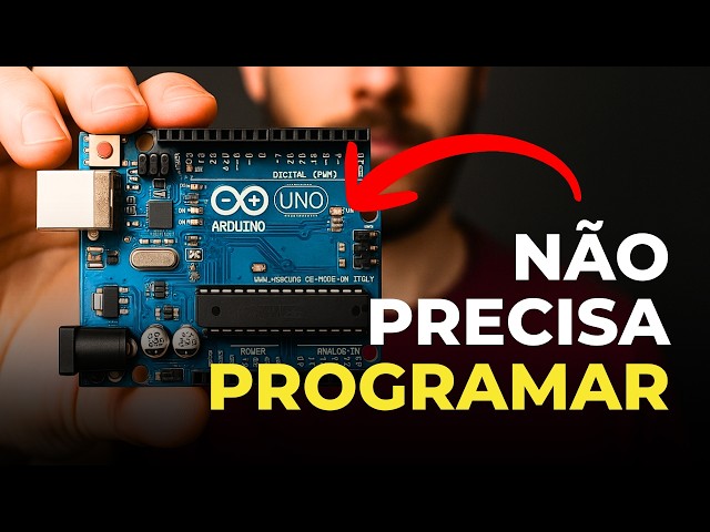 Todo iniciante consegue fazer isso com ARDUINO!