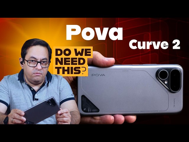 8000mAh in 7.42mm?  World’s Slimmest Power Beast - Tecno POVA Curve 2 review!