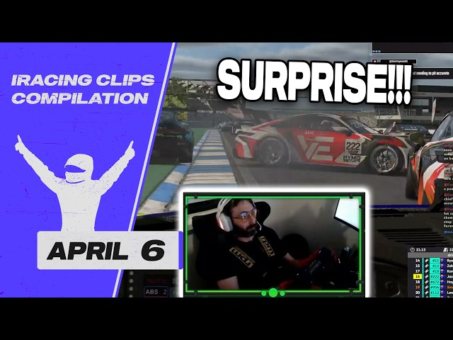 April 6 | iRacing Clips Compilation