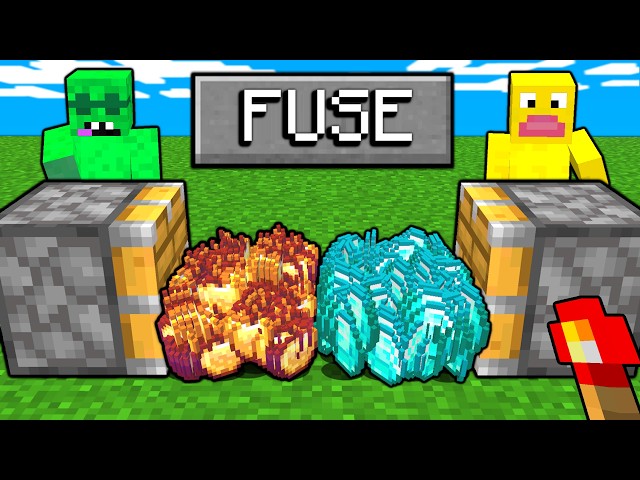Minecraft, But We Can FUSE ITEMS...