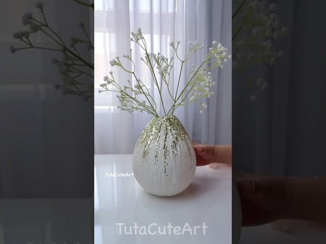 DIY elegant vase ✨ with tissues