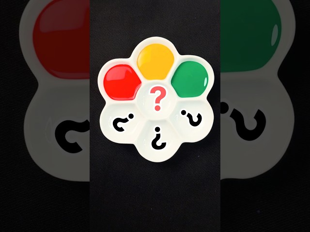 Red Gold Green Color Mixing 🎨 Satisfying Transformation #colormixing #shorts