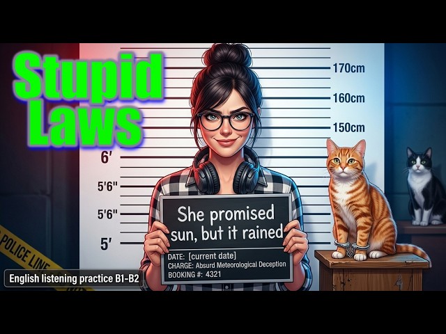 The Weirdest Laws You Won’t Believe Are Real / English Listening Practice #englishlisteningpractice