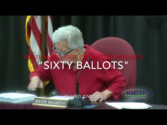 60+ Ballots cast for superintendent