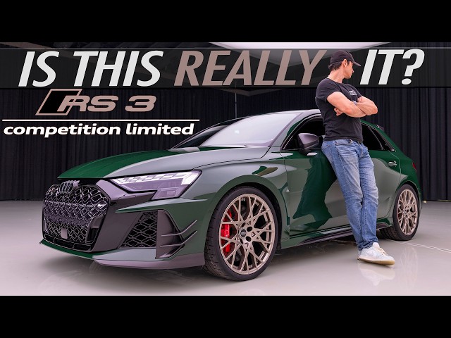 Reveal! 2026 AUDI RS3 COMPETITION LIMITED - A Tribute or a Missed Opportunity?