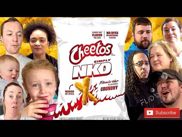 Cheetos | SIMPLY NKD | Knusprige Cheetos mit Flamin' Hot Geschmack | Geschmackstest & Bewertung! ...