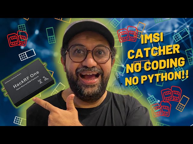 Passive IMSI Catcher with HackRF One