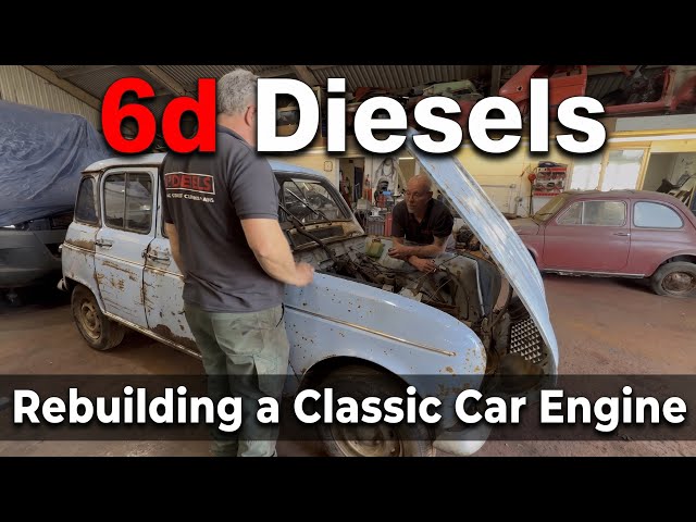 Motorüberholung, Wiederaufbau eines Oldtimermotors