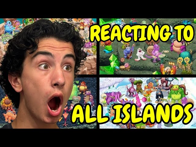 Reacting To All Dawn Of Fire Islands